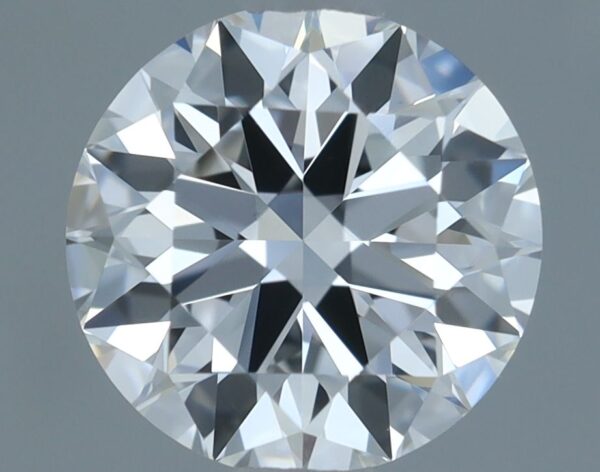 0.94 Carat, Natural White, Round Diamond ~ E Colour, VVS2 Clarity