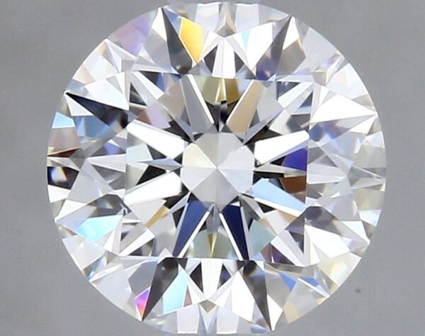 0.81 Carat, Natural White, Round Diamond ~ F Colour, VS2 Clarity