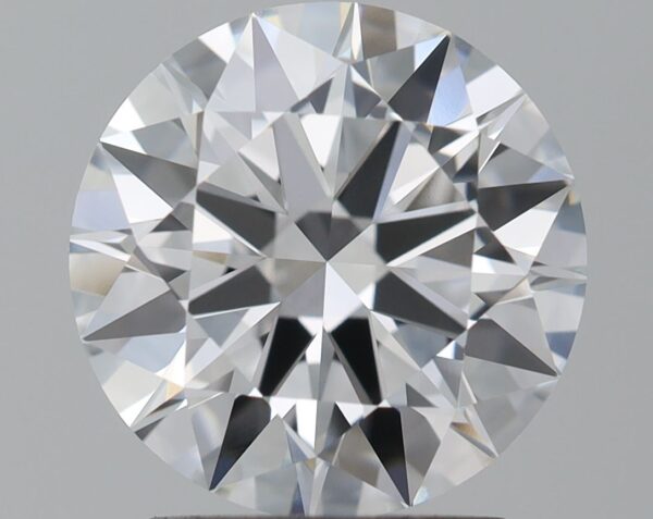 1.8 Carat, Natural White, Round Diamond ~ D Colour, VVS1 Clarity