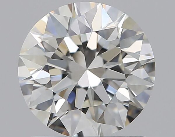 1.01 Carat, Natural White, Round Diamond ~ H Colour, VVS1 Clarity