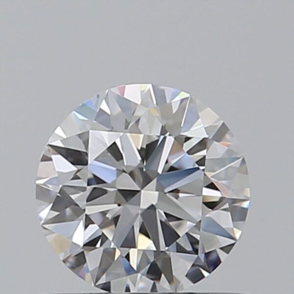 0.61 Carat, Natural White, Round Diamond ~ E Colour, VVS1 Clarity