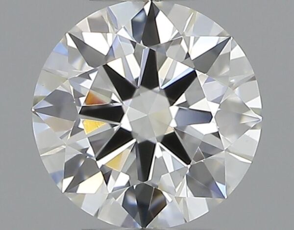 0.55 Carat, Natural White, Round Diamond ~ H Colour, VVS2 Clarity