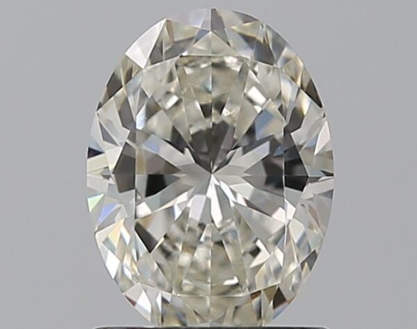 1.01 Carat, Natural White, Oval Diamond ~ I Colour, VVS2 Clarity