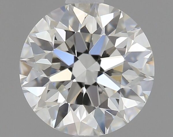 0.9 Carat, Natural White, Round Diamond ~ I Colour, VVS1 Clarity