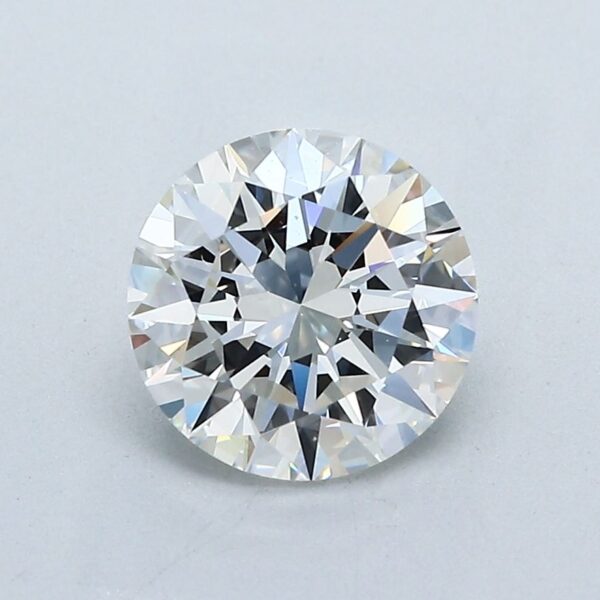 1.7 Carat, Natural White, Round Diamond ~ I Colour, VVS1 Clarity