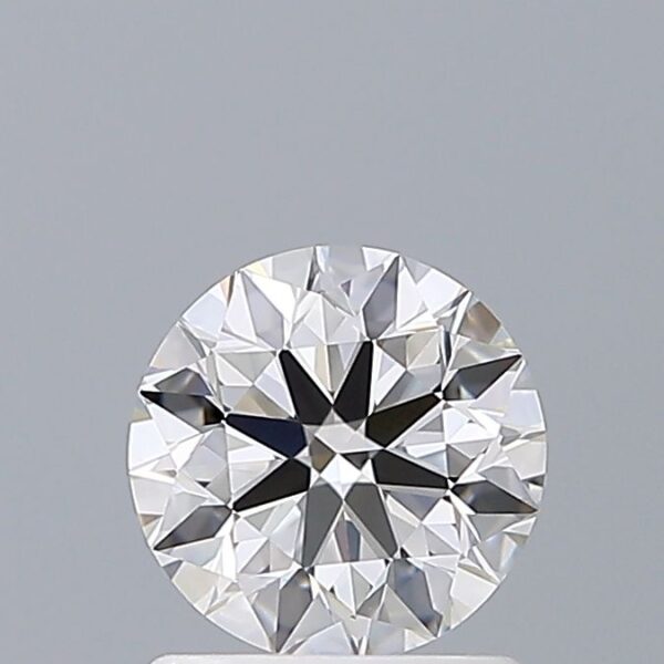 1 Carat, Natural White, Round Diamond ~ D Colour, VVS2 Clarity