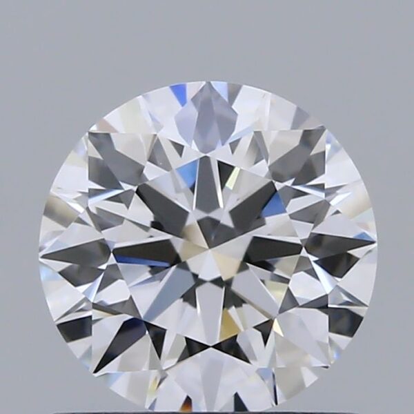 0.81 Carat, Natural White, Round Diamond ~ D Colour, VVS1 Clarity