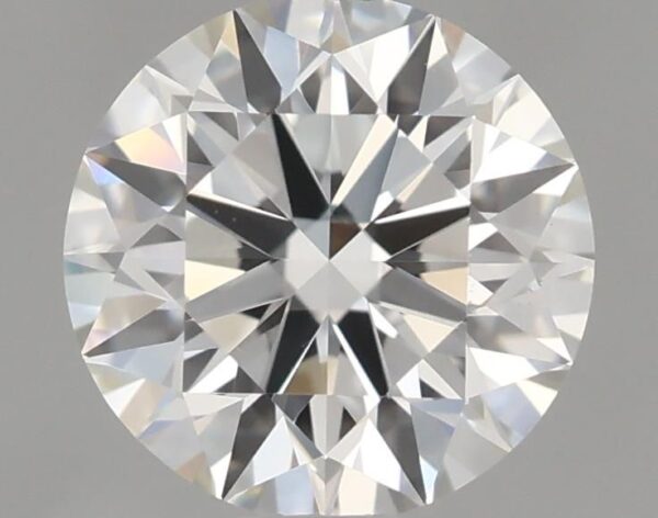 0.71 Carat, Natural White, Round Diamond ~ J Colour, VS1 Clarity