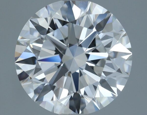 1.45 Carat, Natural White, Round Diamond ~ D Colour, VVS2 Clarity