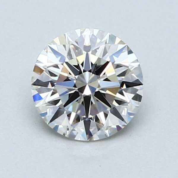 1.06 Carat, Natural White, Round Diamond ~ I Colour, VVS2 Clarity