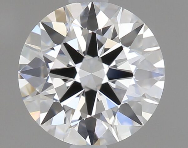 0.5 Carat, Natural White, Round Diamond ~ F Colour, VVS1 Clarity