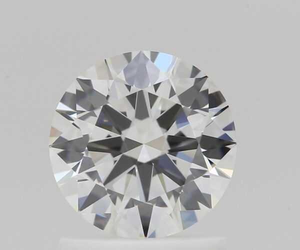 1.1 Carat, Natural White, Round Diamond ~ J Colour, VVS2 Clarity