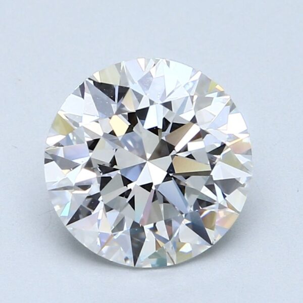 3.02 Carat, Natural White, Round Diamond ~ E Colour, VS1 Clarity