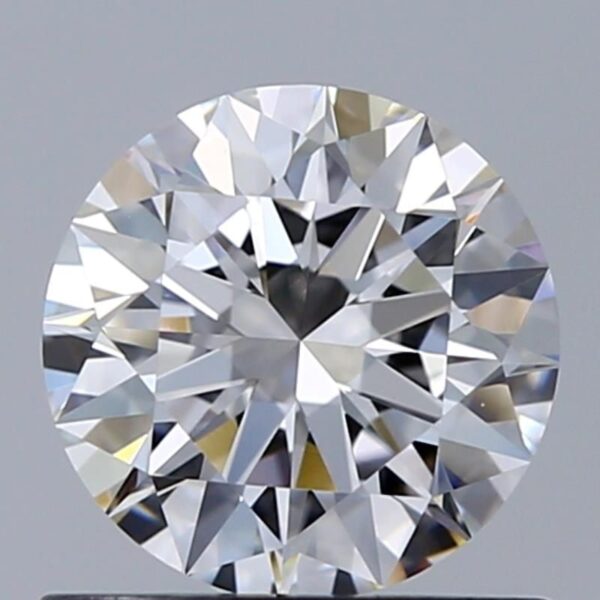 0.75 Carat, Natural White, Round Diamond ~ E Colour, IF Clarity