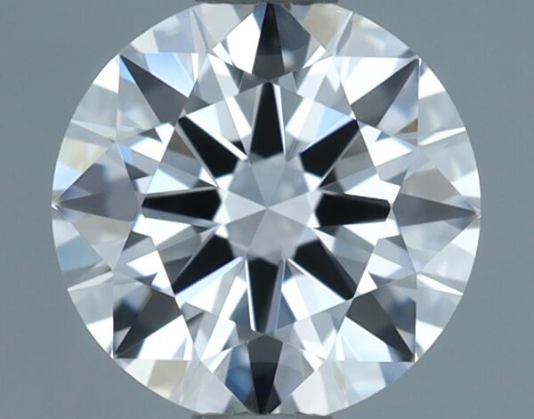 0.9 Carat, Natural White, Round Diamond ~ E Colour, IF Clarity