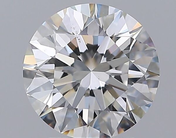 2.3 Carat, Natural White, Round Diamond ~ G Colour, SI1 Clarity