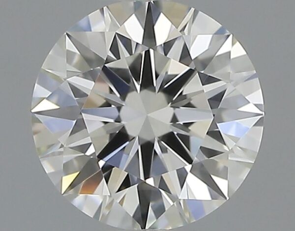 0.6 Carat, Natural White, Round Diamond ~ H Colour, VS1 Clarity