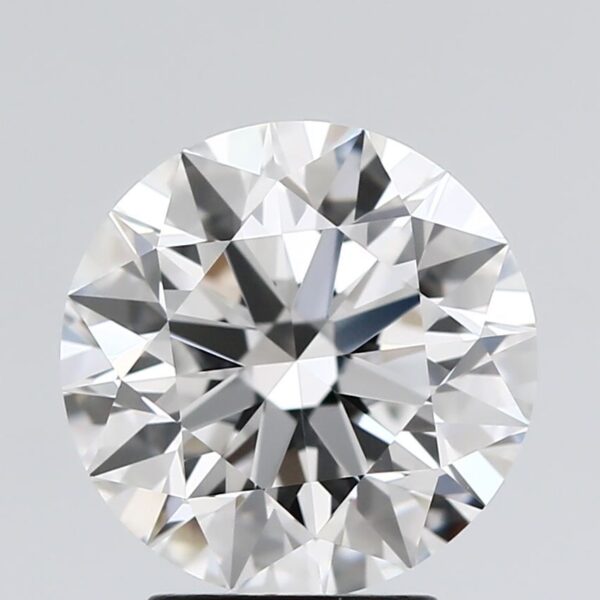 3.28 Carat, Natural White, Round Diamond ~ E Colour, FL Clarity