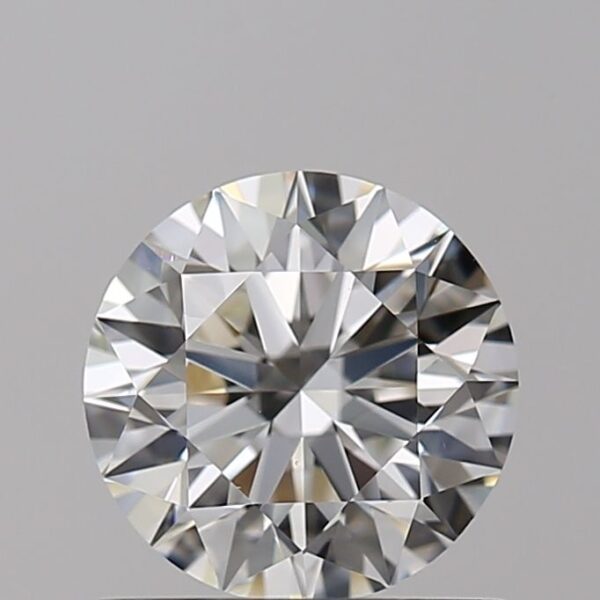 0.9 Carat, Natural White, Round Diamond ~ I Colour, VS1 Clarity