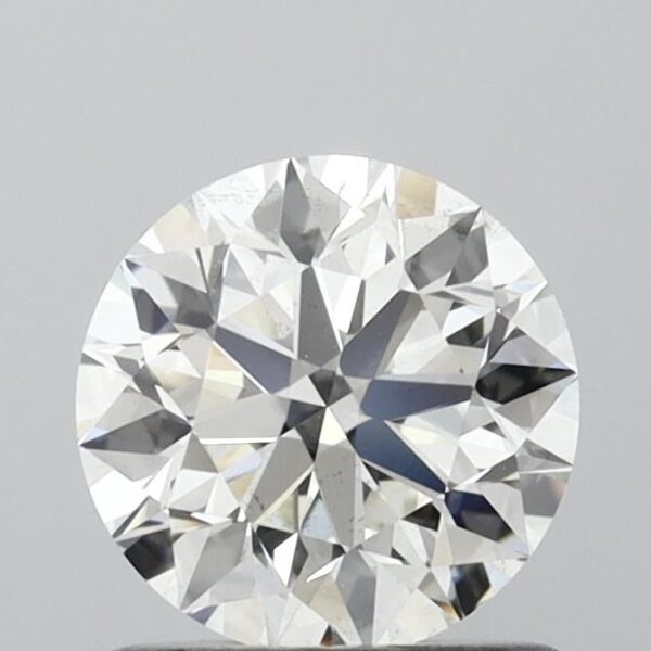 1 Carat, Natural White, Round Diamond ~ I Colour, SI1 Clarity