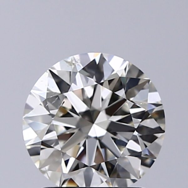 1.51 Carat, Natural White, Round Diamond ~ J Colour, SI1 Clarity