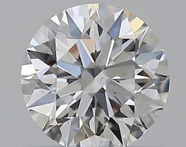 0.5 Carat, Natural White, Round Diamond ~ D Colour, VS1 Clarity