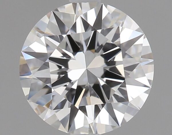 0.77 Carat, Natural White, Round Diamond ~ D Colour, IF Clarity