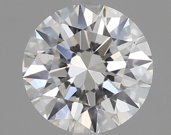 0.55 Carat, Natural White, Round Diamond ~ E Colour, VS1 Clarity