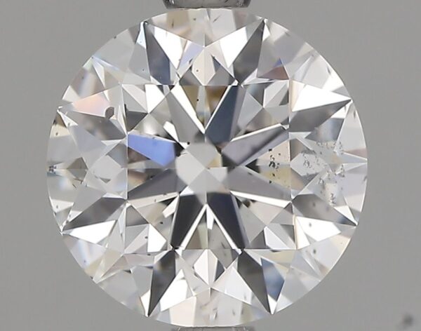 1.5 Carat, Natural White, Round Diamond ~ F Colour, SI1 Clarity