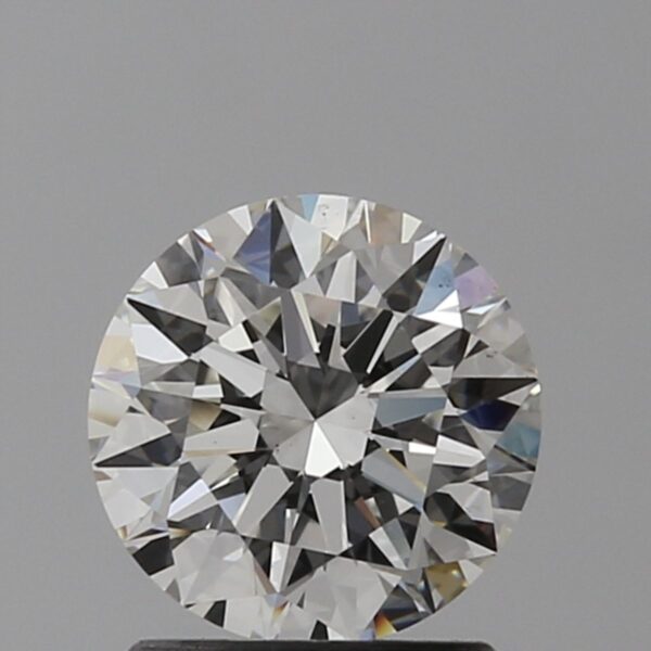 1.26 Carat, Natural White, Round Diamond ~ I Colour, VS2 Clarity