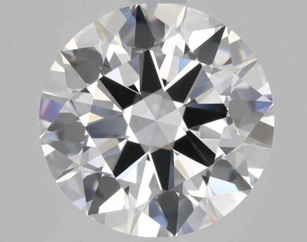 2.01 Carat, Natural White, Round Diamond ~ D Colour, VVS2 Clarity