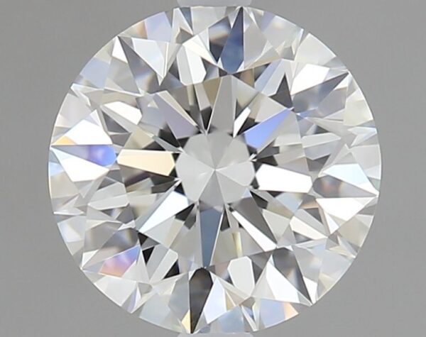 0.92 Carat, Natural White, Round Diamond ~ G Colour, IF Clarity