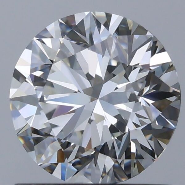 1.01 Carat, Natural White, Round Diamond ~ H Colour, VVS2 Clarity