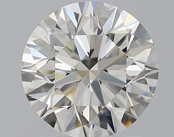 1.5 Carat, Natural White, Round Diamond ~ I Colour, VVS2 Clarity