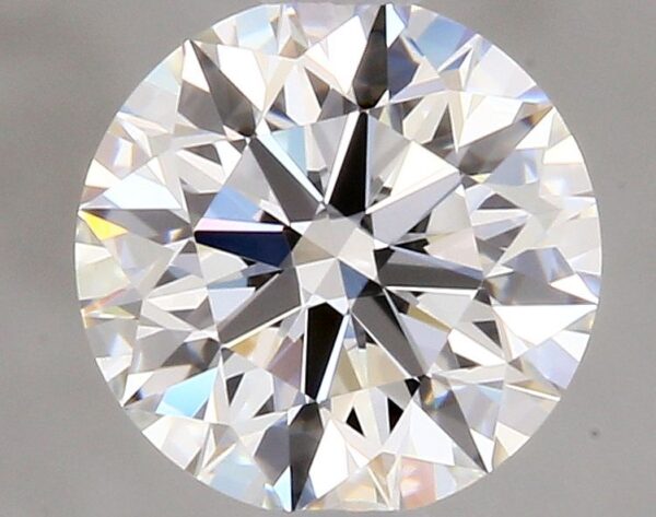 0.61 Carat, Natural White, Round Diamond ~ F Colour, VVS1 Clarity