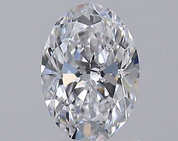 1 Carat, Natural White, Oval Diamond ~ D Colour, VS1 Clarity