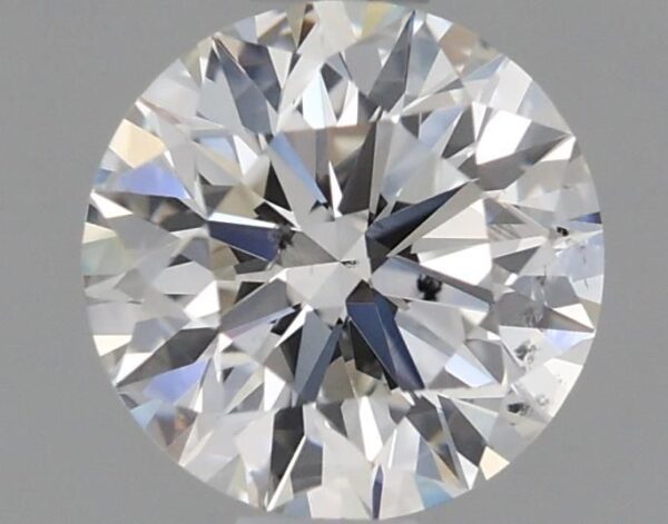 0.8 Carat, Natural White, Round Diamond ~ I Colour, SI1 Clarity