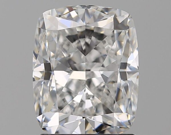 2 Carat, Natural White, Cushion Brilliant Diamond ~ E Colour, VS1 Clarity