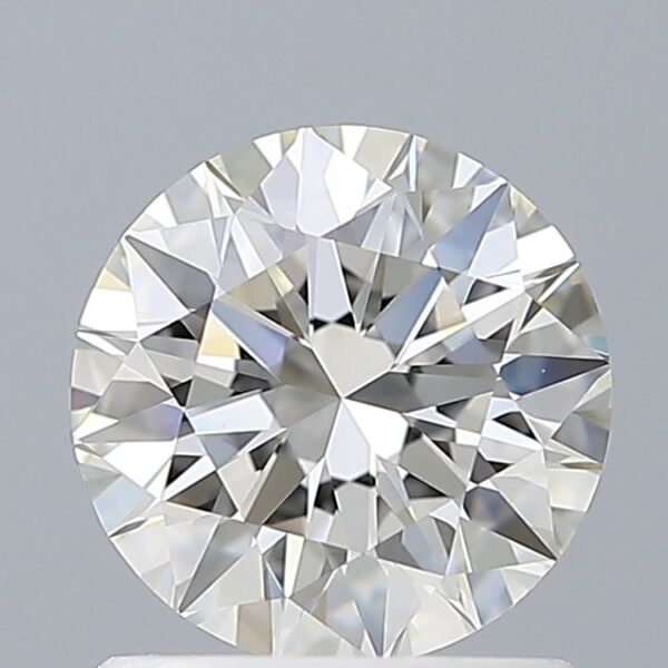 1.01 Carat, Natural White, Round Diamond ~ H Colour, VVS2 Clarity