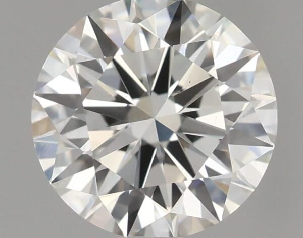 0.7 Carat, Natural White, Round Diamond ~ J Colour, VS1 Clarity