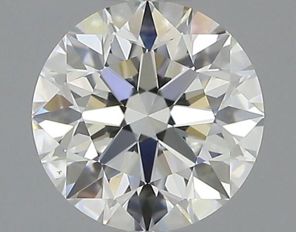 1.13 Carat, Natural White, Round Diamond ~ G Colour, VS2 Clarity