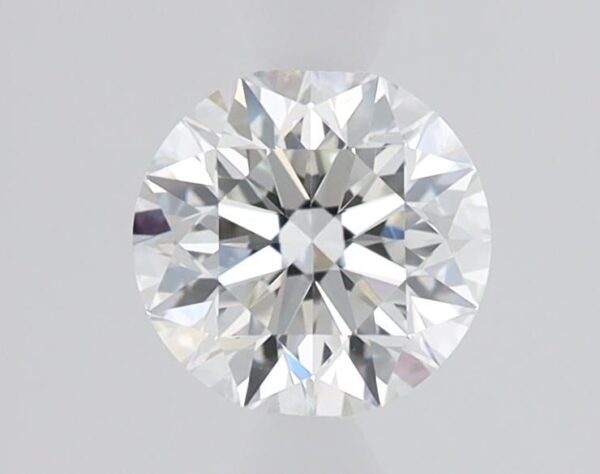 0.7 Carat, Natural White, Round Diamond ~ F Colour, VS2 Clarity