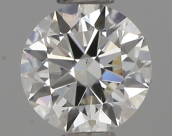 0.53 Carat, Natural White, Round Diamond ~ J Colour, VS2 Clarity