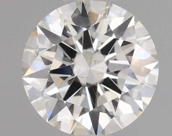 0.5 Carat, Natural White, Round Diamond ~ J Colour, SI1 Clarity