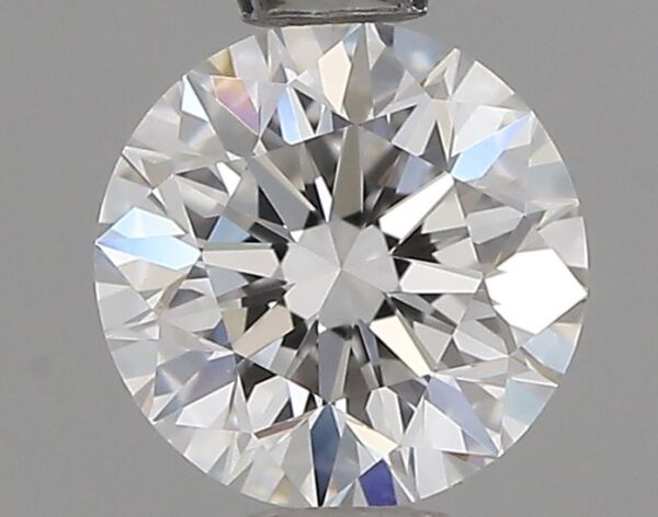 0.7 Carat, Natural White, Round Diamond ~ E Colour, VVS2 Clarity