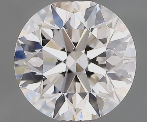 0.75 Carat, Natural White, Round Diamond ~ G Colour, VS2 Clarity