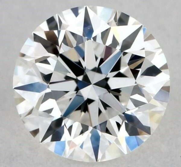 0.6 Carat, Natural White, Round Diamond ~ E Colour, VVS1 Clarity