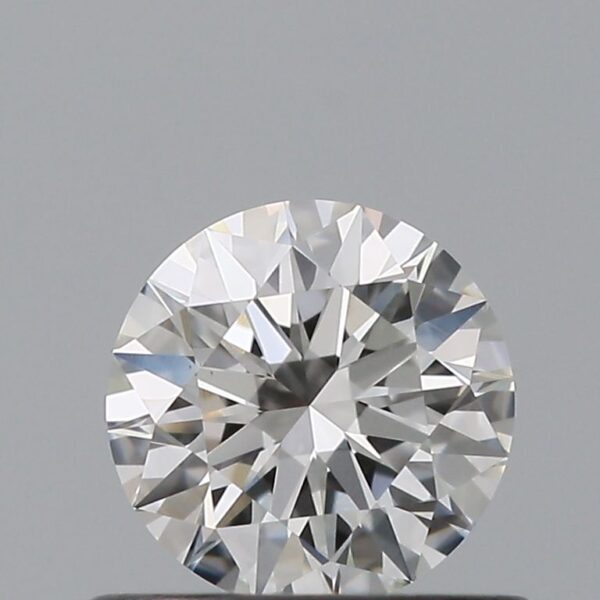 0.5 Carat, Natural White, Round Diamond ~ F Colour, VS1 Clarity