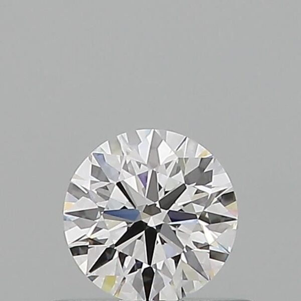 0.5 Carat, Natural White, Round Diamond ~ D Colour, VVS1 Clarity