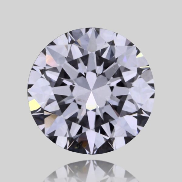 0.5 Carat, Natural White, Round Diamond ~ F Colour, SI1 Clarity